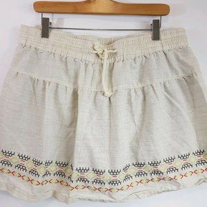 Woolrich Outside Air Eco Skirt Linen Shorts/Skorts